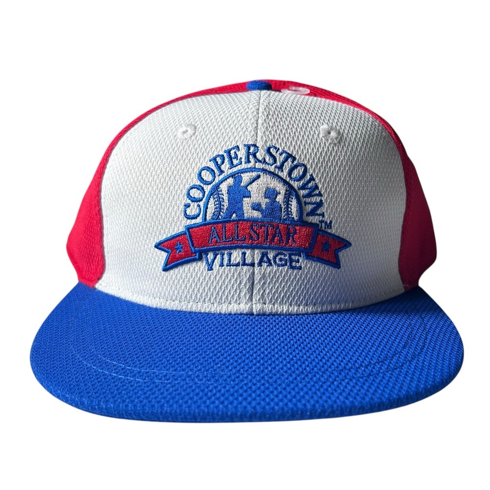 MLB Cooperstown ALL-STAR Village embroidered stretch fit baseball cap L/XL NWT